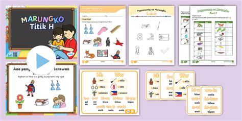 titik h worksheet|Marungko Titik H Resource Pack .